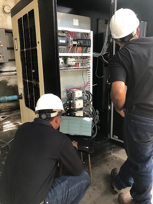 Sistema de automatización PLC industrial