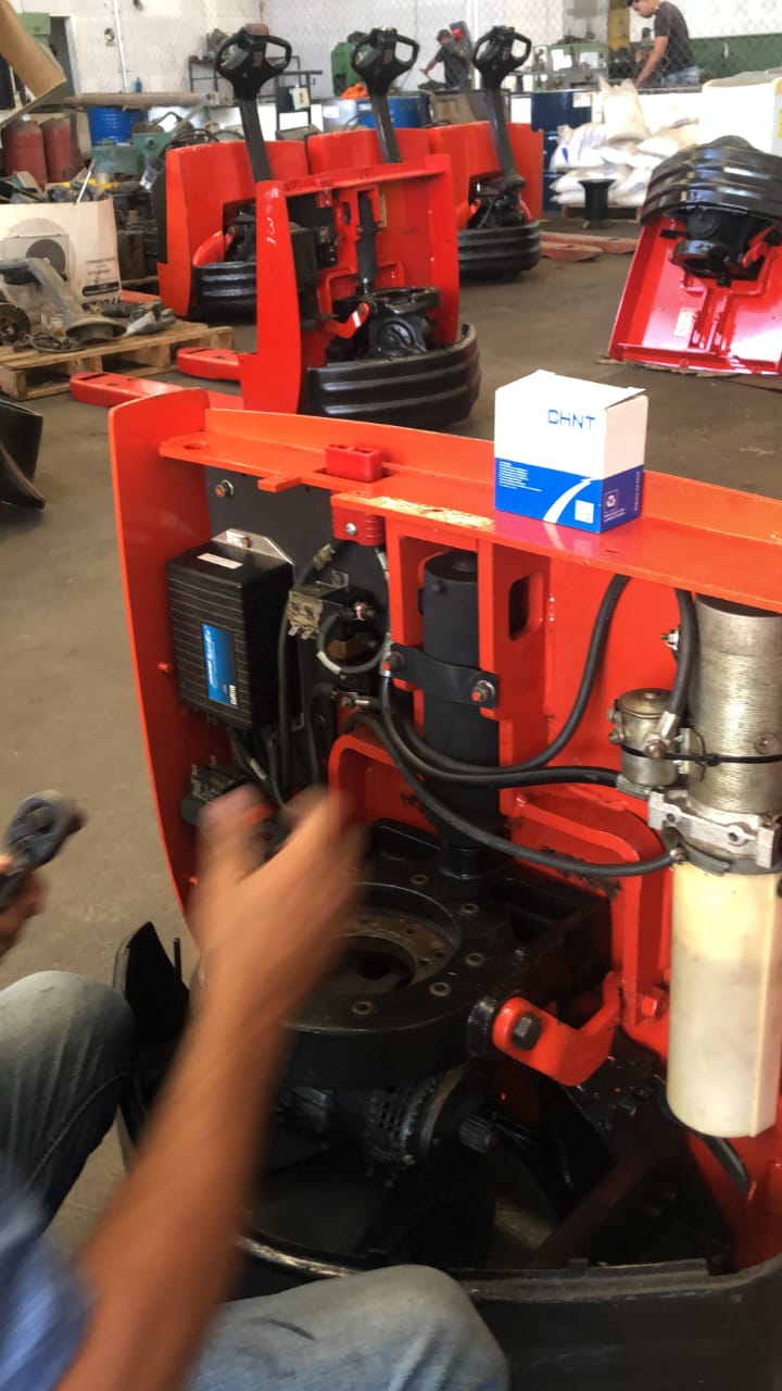 Mantenimiento de montacargas eléctricos